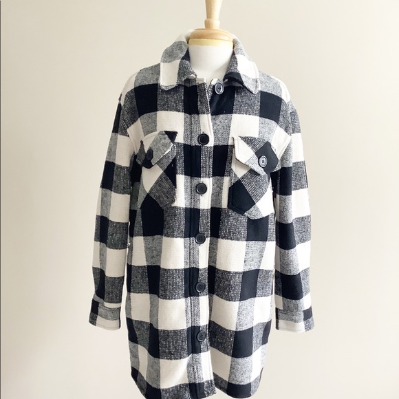 Anthropologie Leonie Fringed Shirt Jacket Shacket - Picture 3 of 11